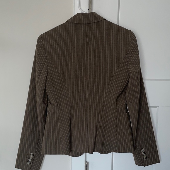The Limited brown pinstripe blazer - Picture 3 of 4